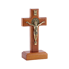 Деревянные и сплавные крестообразные украшения, для украшения церкви, украшение домашнего офиса