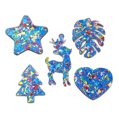 Акриловые кулон, красочный