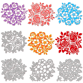 Углеродистая сталь разрезает трафареты, для diy scrapbooking, Фотоальбом, декоративная бумага для тиснения, цвет нержавеющей стали