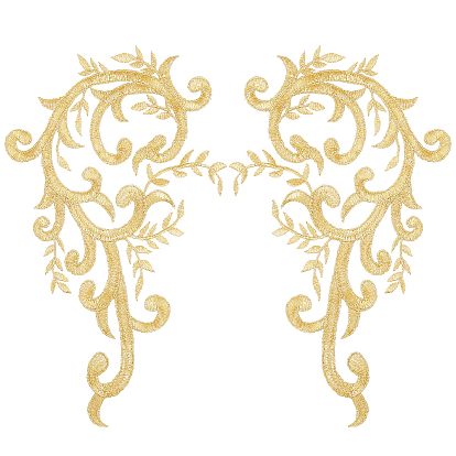 Нашивки на одежду из полиэстера, цветок