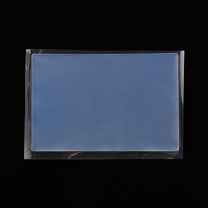Placa de impresión de gel de plástico rectangular para manualidades.
