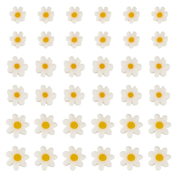 Handgemachte Millefiori-Glasperlen Stränge, Blume