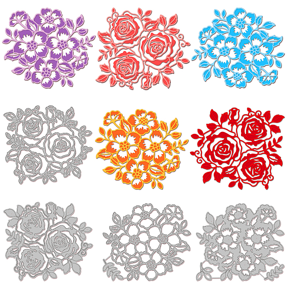 Углеродистая сталь разрезает трафареты, для diy scrapbooking, Фотоальбом, декоративная бумага для тиснения, цвет нержавеющей стали