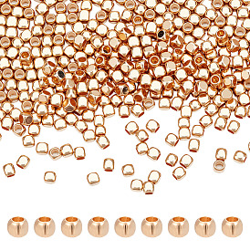 400 латунные бусины шт., кубические