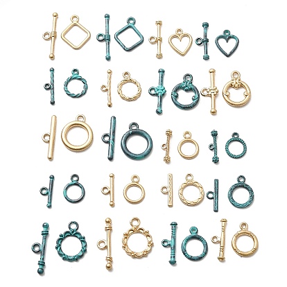 Застежка тоггл из сплава, без кадмия, без никеля и без свинца, долговечный