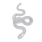 201 большие подвески из травленого металла из нержавеющей стали, очарование змеи