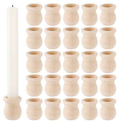 30шт. необработанные заготовки деревянных ваз, для поделки ручная роспись ремесел