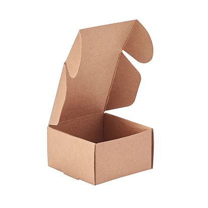 Kraft Paper Box, Folding Box, Square