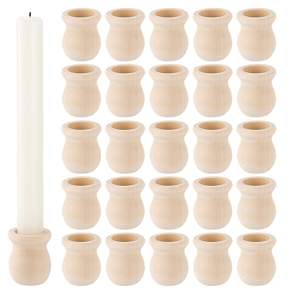 30шт. необработанные заготовки деревянных ваз, для поделки ручная роспись ремесел