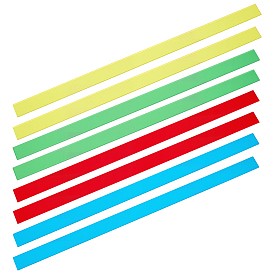 8шт. акриловые толкатели для фишек маджонга, прямоугольные