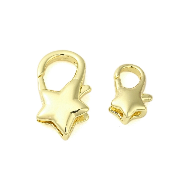 Карабин-лобстеры, латунные, без кадмия, без никеля и без свинца, звезда