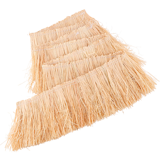 1шт. рафия, гофрированная бумажная лента с кисточками, для аксессуаров для штор