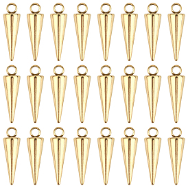 30 шт. ионное покрытие (ip) 201 подвески из нержавеющей стали, конус очарование