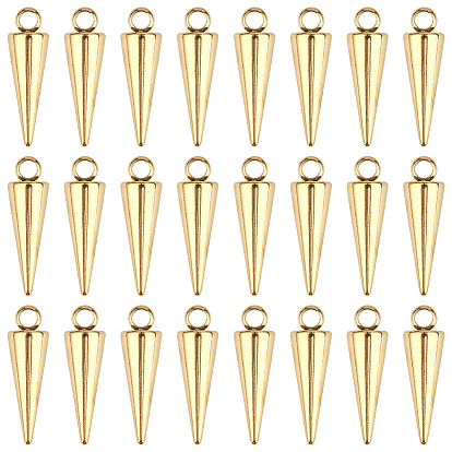 30 шт. ионное покрытие (ip) 201 подвески из нержавеющей стали, конус очарование