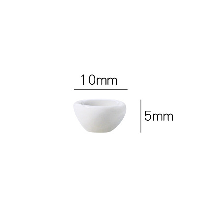 Мини фарфоровые миски, для аксессуаров для кукольного домика, притворяясь опорными украшениями
