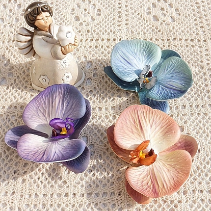 3D PU Flower Ornaments, Artificial Flower, for Wedding Home Decorations