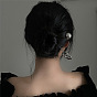 Metal Pearl Hair Clip Hairpin for Daily Use - Modern, Simple, Versatile Hair Accessory.
