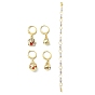 5Pcs Cat Number Knitting Row Counter Chains & Locking Stitch Markers Kits, Crochet Tools
