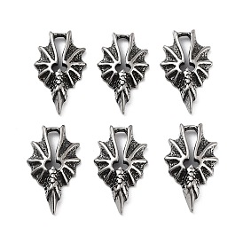 316 Surgical Stainless Steel Pendants, Bat Charm