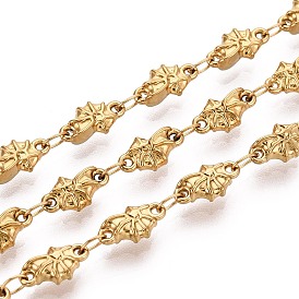 5м 304 звенья цепи из нержавеющей стали в виде морского конька, пайки, с катушкой, ионное покрытие (ip)