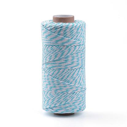 Хлопковый шнур макраме, витая хлопковая веревка, для настенного крепления, ремесла, Подарочная упаковка