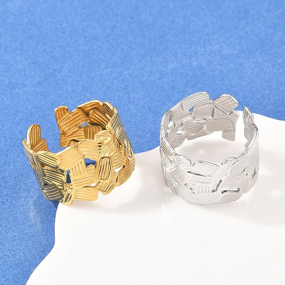 304 открытые кольца манжеты из нержавеющей стали, ионное покрытие (ip)