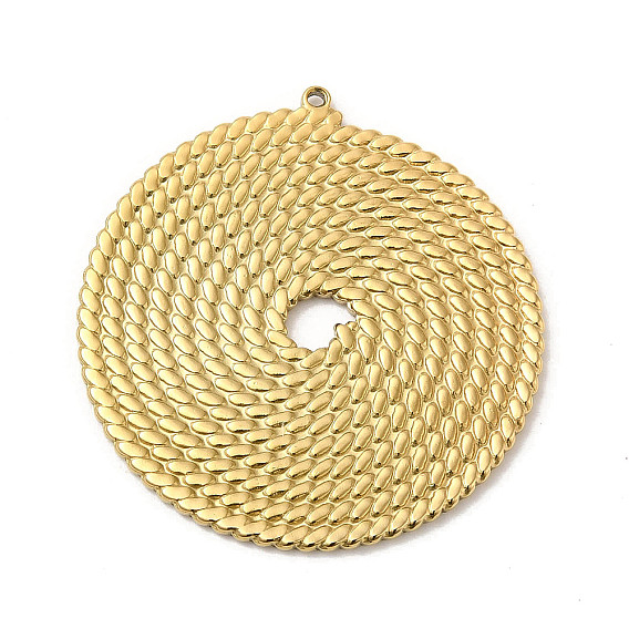 Ручная полировка 304 подвески из нержавеющей стали, плоский круглый шарм