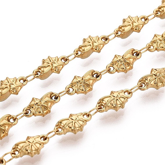 5м 304 звенья цепи из нержавеющей стали в виде морского конька, пайки, с катушкой, ионное покрытие (ip)