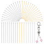 600Pcs 304 Stainless Steel Flat Head Pins