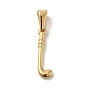 PVD Vacuum Plating 304 Stainless Steel Pendants, Baseball Bat Charm