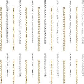 120 шт 4 стиль 304 цепи из нержавеющей стали, несварные