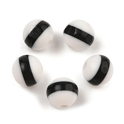 Непрозрачные кабошоны из смолы, плоско-круглые