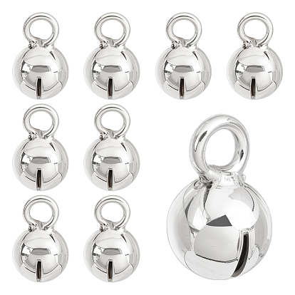 8 шт. 925 подвески-колокольчики из стерлингового серебра