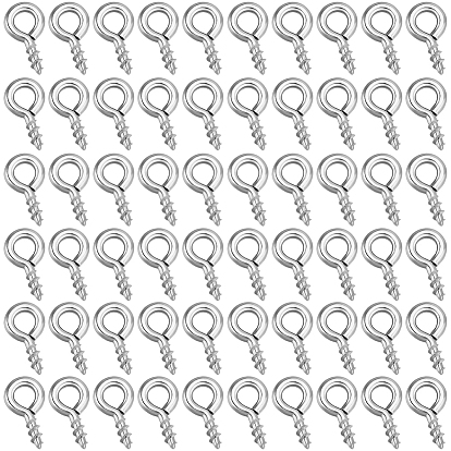 600шт 304 шпильки с проушиной из нержавеющей стали, за половину пробурено бисера