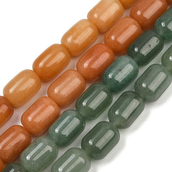 Естественно авантюрин бисер пряди, колонка