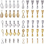 Brass Ice Pick Pinch Bails, Clip Pinch Bails