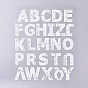 Alphabet Iron On Transfers Applique Cool Heat Vinyl Thermal Transfers Stickers For Clothes Fabric Decoration Badge