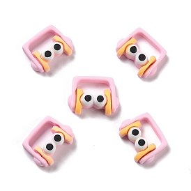 Opaque Resin Cabochons, Headset