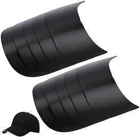 10шт. подкладка для полей шляпы из смолы, для изготовления бейсболки, шляпы для гольфа своими руками