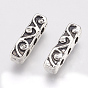Tibetan Style Alloy Spacer Bars, Rectangle, Cadmium Free & Lead Free