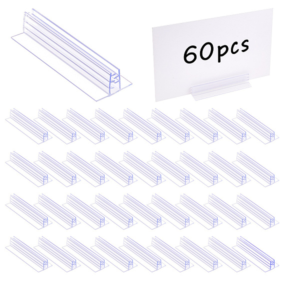 60шт. прямоугольные ПВХ держатели для удостоверений личности