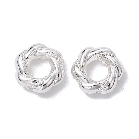 Alloy Link Ring, Long-Lasting Plated, Ring