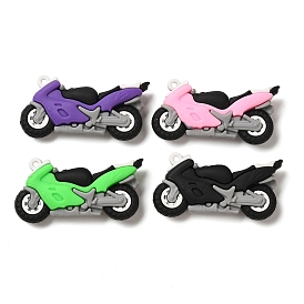 PVC Plastic Pendants, Motorbike