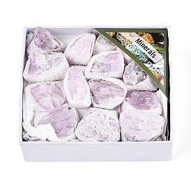 Природный драгоценный камень украшения дисплей, товары для украшения дома, самородки, с бумажной коробкой