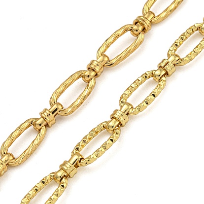 Ионное покрытие (IP) ручная работа 304 цепи с овальными звеньями из нержавеющей стали, несварные, с катушкой