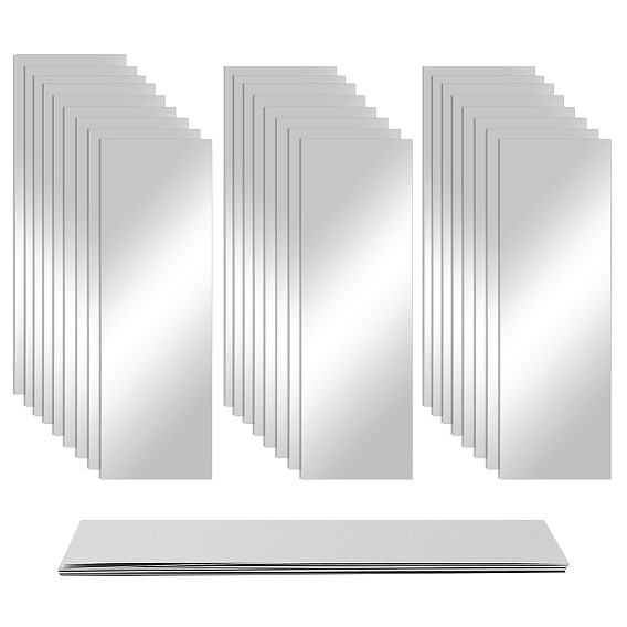 27 шт. 9 стили 304 листы из нержавеющей стали, прямоугольные