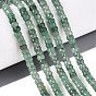 Natural Aventurine Beads Strands, Rondelle, Faceted