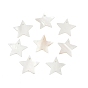 Подвески из натурального белого жемчуга, звезда