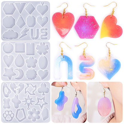 Силиконовая форма, изготовление изделий из эпоксидной смолы, разнообразные