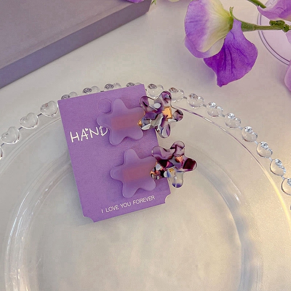 Заколки из сплава и пластика из кожи аллигатора, аксессуары для волос для женщин и девочек